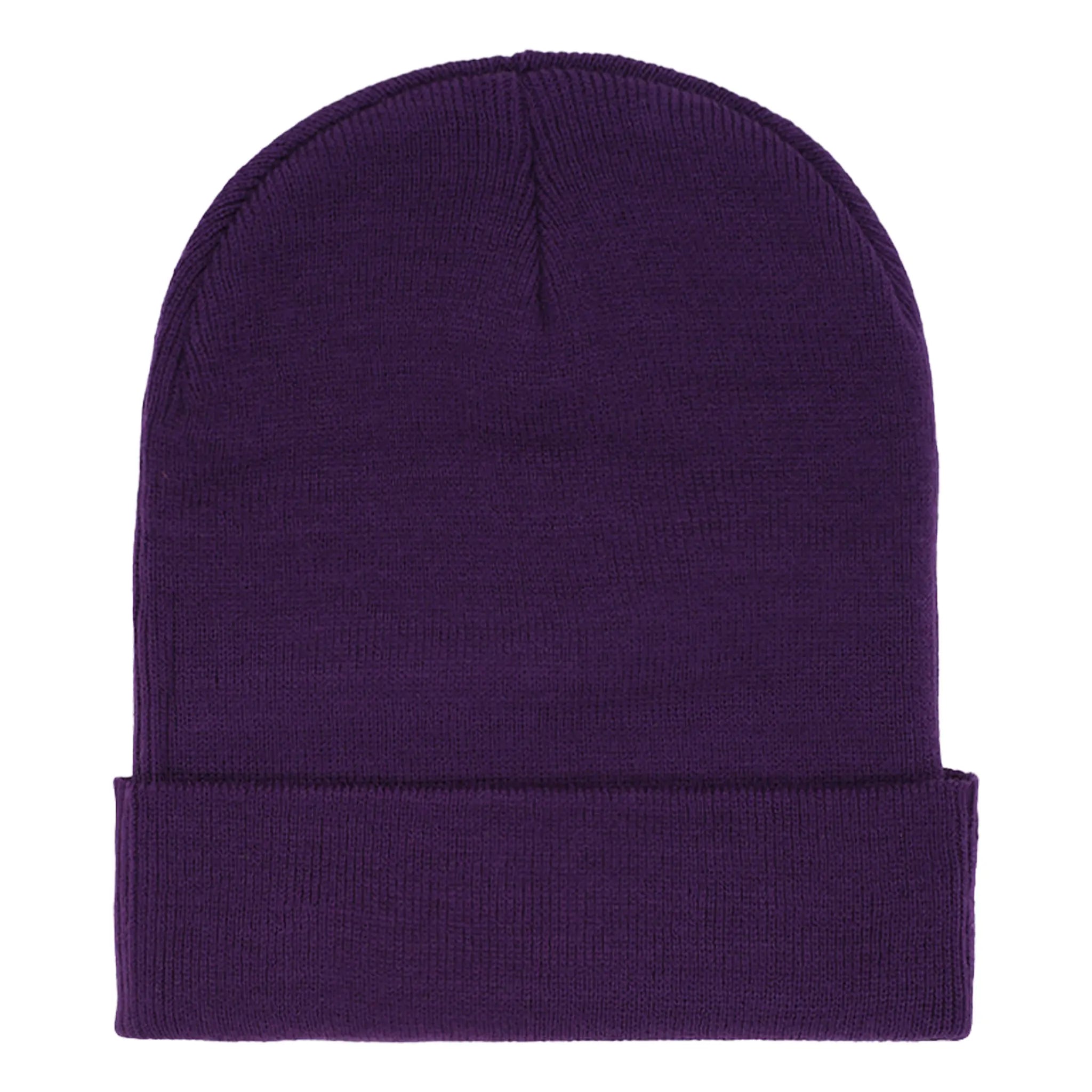 Back View of Sp5der Web Rhinestone Purple Beanie SP5 8D WEB-GRP